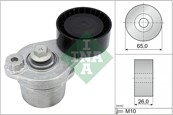 Belt Tensioner, V-ribbed belt